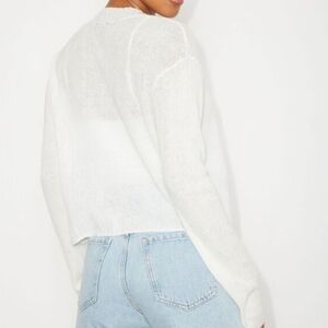Dynamite Linen Topper Cardigan - XS